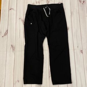 Figs Kade Cargo Scrub Pants - Black - size XL